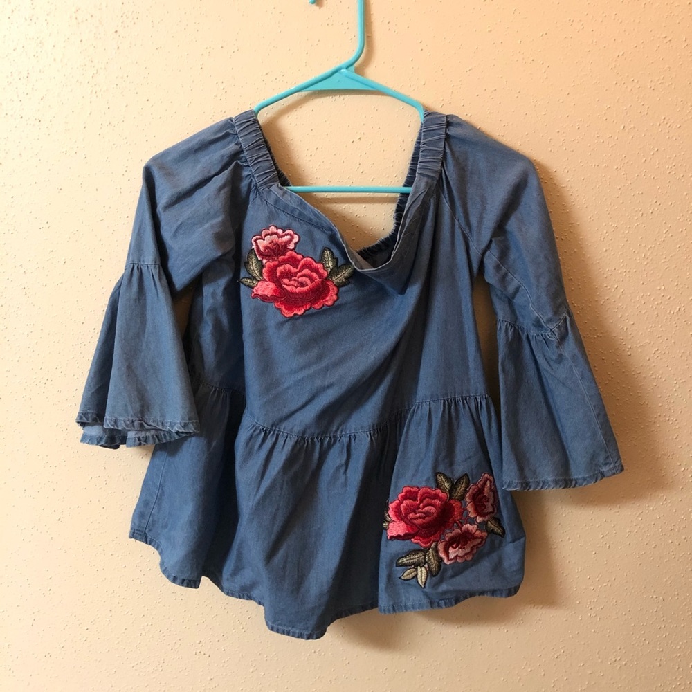 Off the shoulder top
